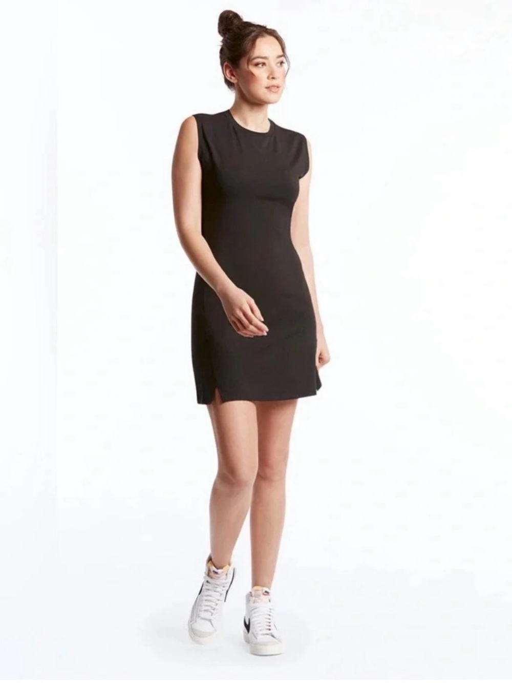 Public Rec Go-To Tank Dress in Black